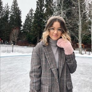 Sparkly turtleneck longsleeve knit